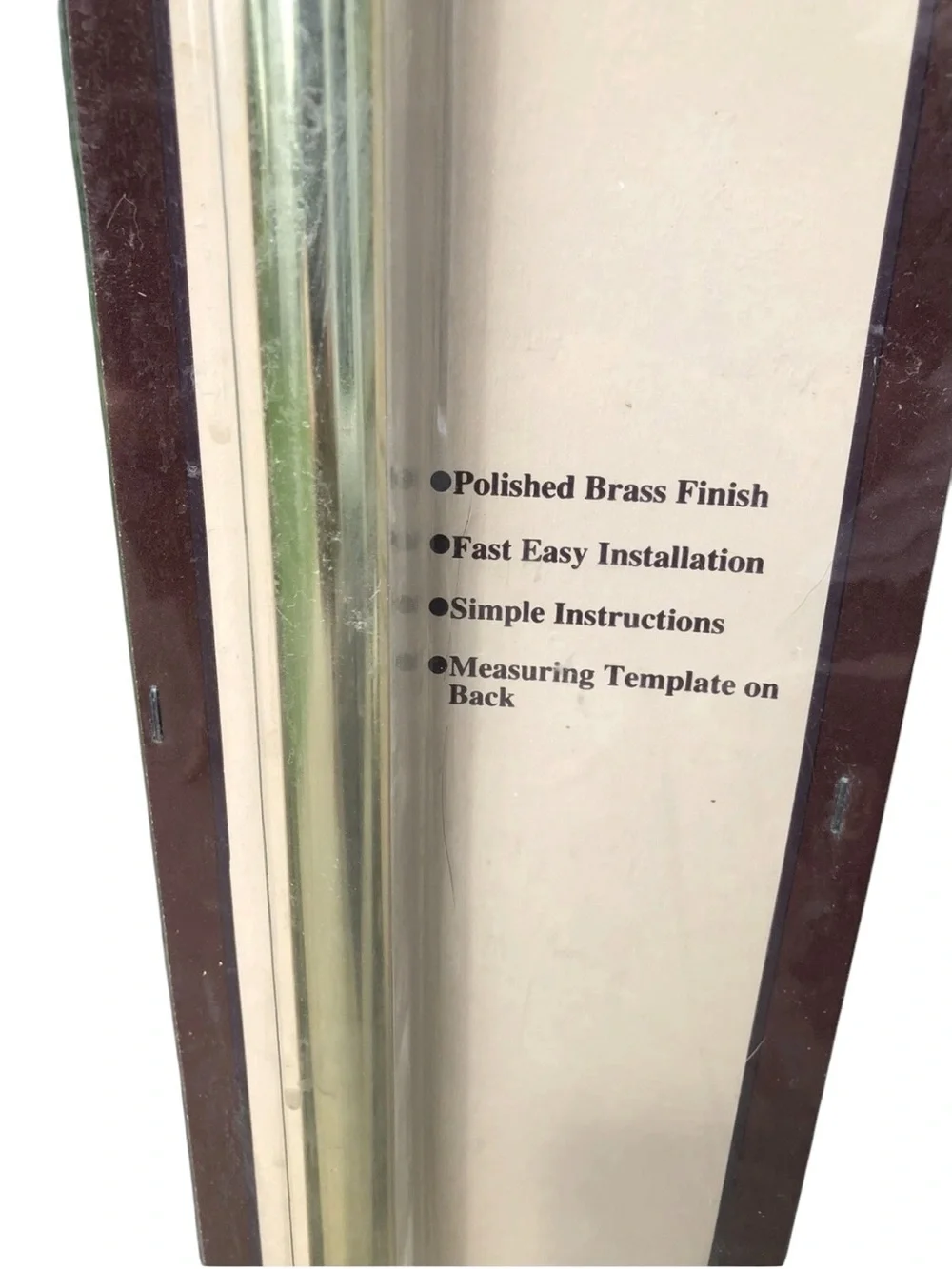 Regal Collection Polished Brass Towel Bar 18” NWT Sealed #CB02100B Vintage